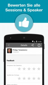 webinale Mobile App - Feedback