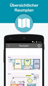 webinale Mobile App - Raumplan